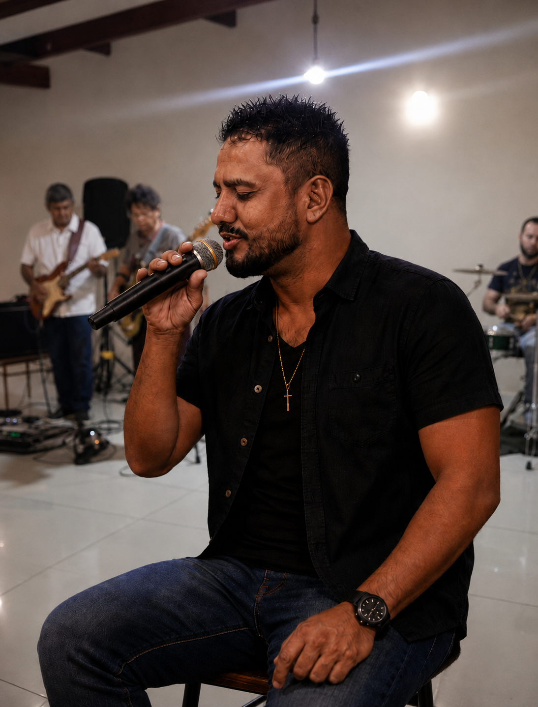 Manah Carvalho em apresentação 1